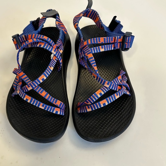 Chaco Unisex Bid Kid's ZX/1 Ecotread Sandals - Barrez Royal Size 4.0 - Picture 3 of 11